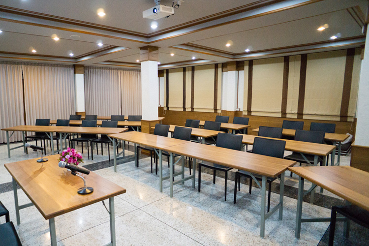 ห้องประชุม บ้านศิริพร รีสอร์ท สมุทรสงคราม อัมพวา